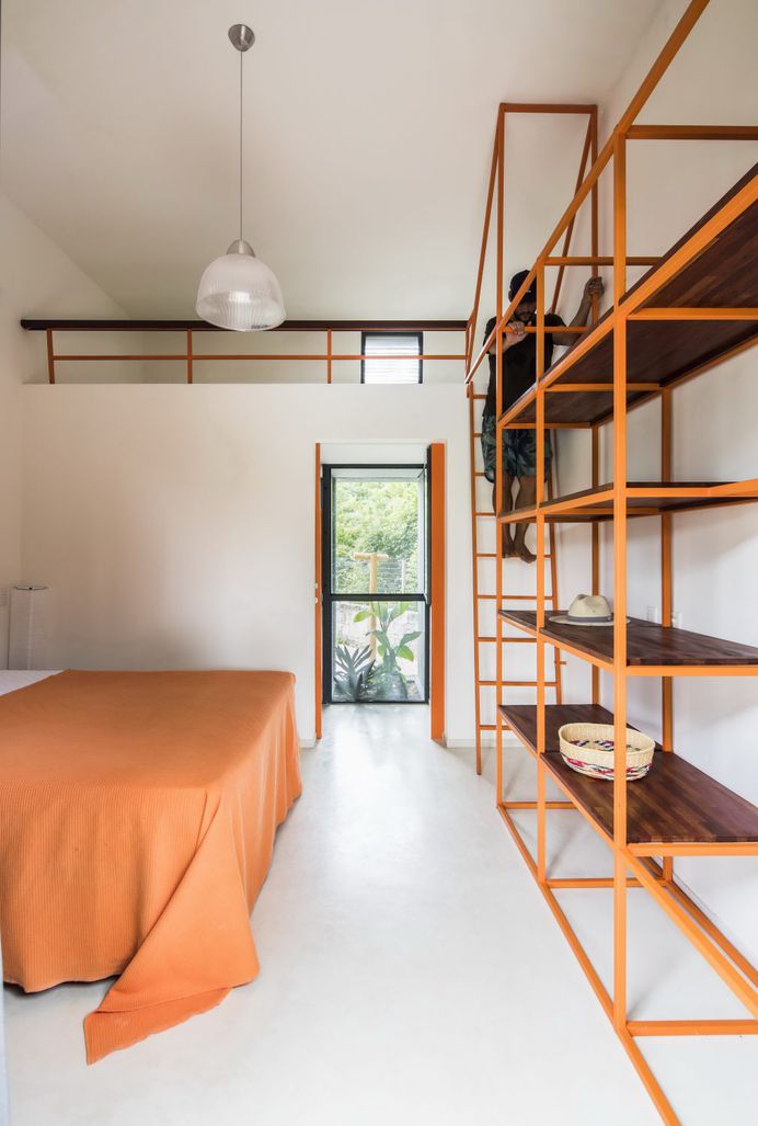 Bamboo House in Rural Brazil by Vilela Florez