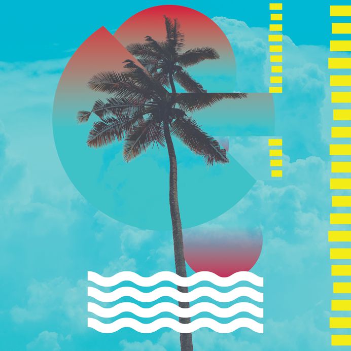 The endless summer series [personal work] on Behance
#palm #poster #blue #california