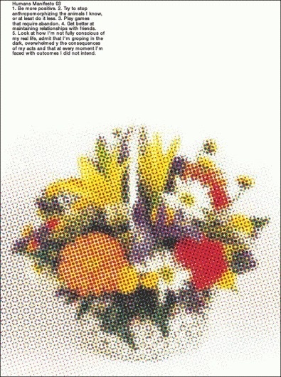 MIKE MILLS #manifesto #humans #mike #dots #mills #flowers