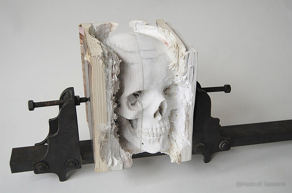 CJWHO ™ (Maskull Lasserre Maskull Lasserre is a very...) #lasserre #scultpure #design #books #art #maskull #skull