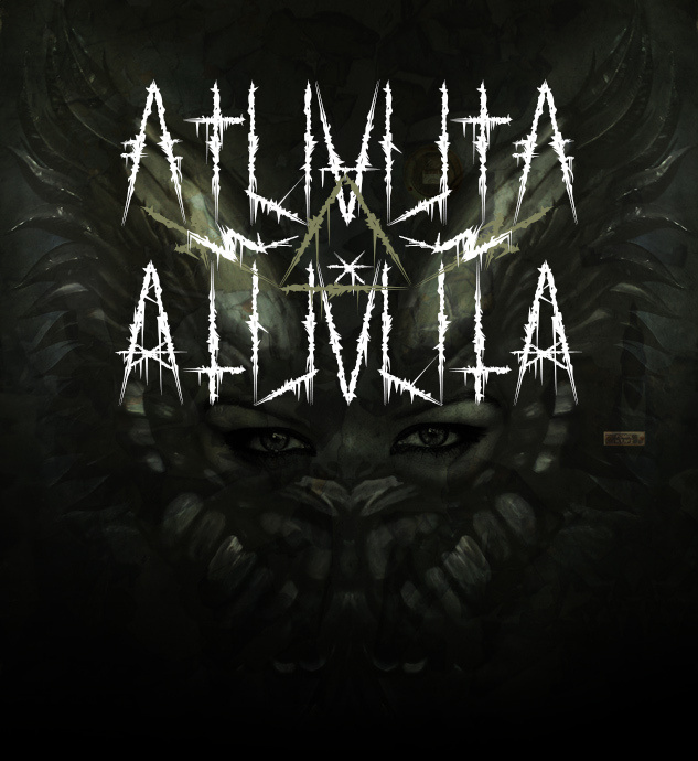 Atuvuta - Fonts of Chaos. #fonts #font #blackmetal #typo #typography
