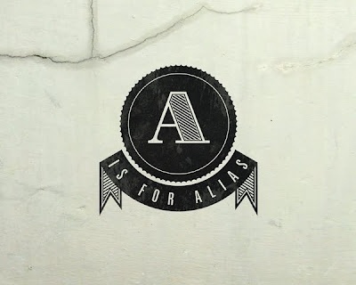 A IS FOR ALIAS | WTWTW #banner #branding #letter #logo #alias