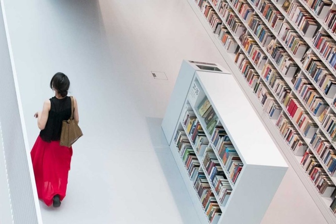 Quite Zone - Stuttgart Municipal Library by Skander Khlif