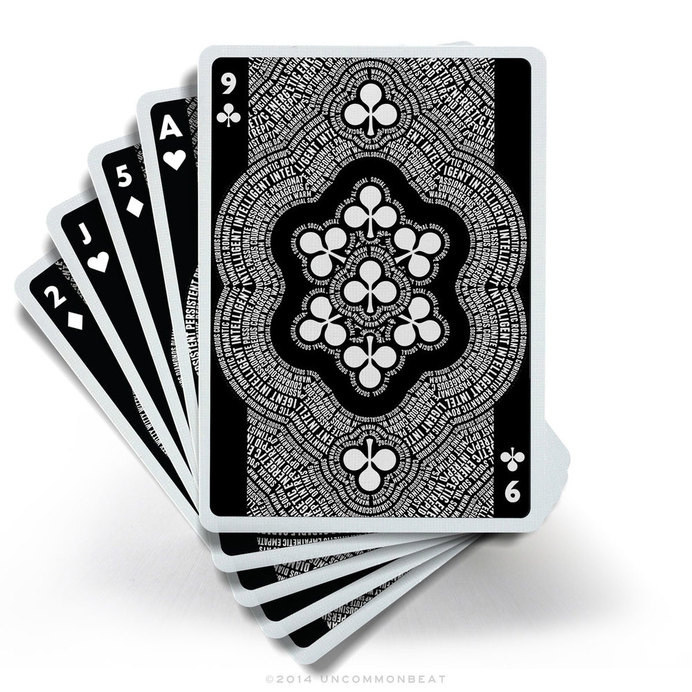The Black Book Manifesto — The Dieline #deck #type #cards