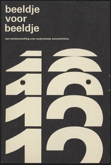 Flyer Design Goodness - A flyer and poster design blog: Wim Crouwel - selected graphic designs and prints from museum archive #white #atelier #12 #black #crouwel #poster #wim #typography