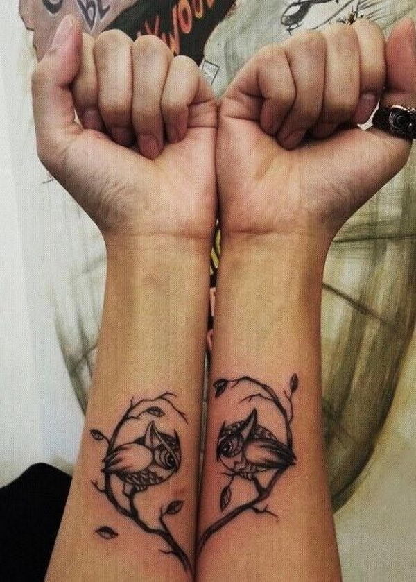 40+ Creative Best Friend Tattoos #bff #friend #best #tattoo #idea