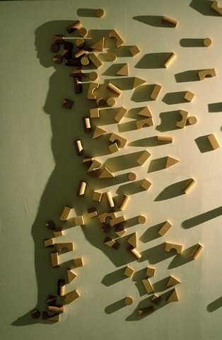 FFFFOUND! | fqG1I.jpg (750×1147) #man #walk #formation #shadow