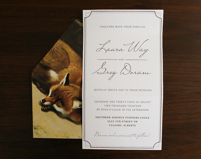 lovely-stationery-greg-and-laura-wedding-invite-4 #invite #invitation #packaging #print #illustration #envelope #type #typography