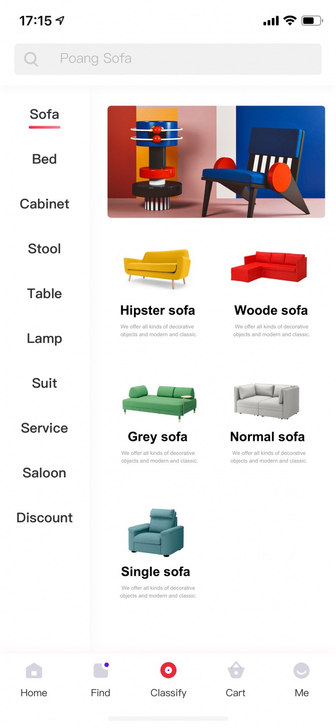 Future Furniture App-01 by Senyie