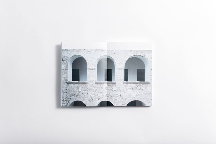 The Spatial Beauty of Memory #print #book #photography #type #grid #layout #spread #typography #minimal