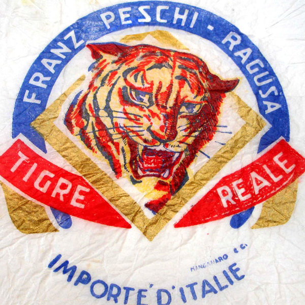 The animals on fruits' tissue paper | Italian Ways #illustration #tiger