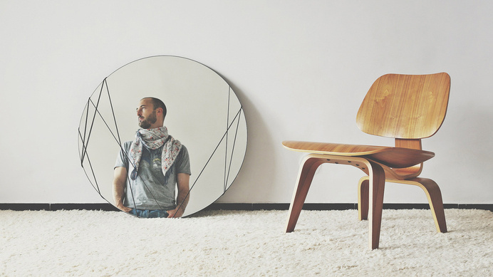 Auto portrait 2014 by Fabrice Vrigny Designer - Casablanca #chair #auto #furniture #portrait #eames