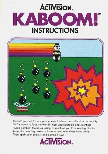 Atari - Kaboom | Flickr - Photo Sharing! #video #booklet #games #manual