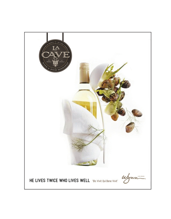 LA CAVE Ads #branding #design #food #clean #advertising #wine #simple #lasvegas #photography #whyworkshop