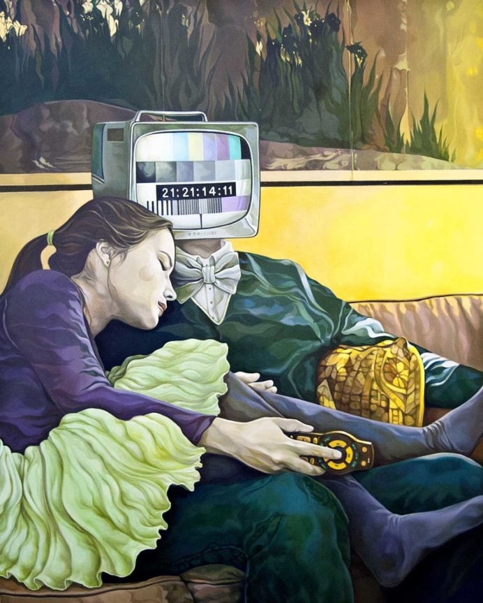 Beside You: Narrative and Melancholic Paintings by Jolene Lai