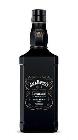 Tiffany Denise : whiskeysoaked: Jack Daniel's Birthday Edition #whiskey #edition #bottle #alcohol #black #label #daniels #jack #birthday