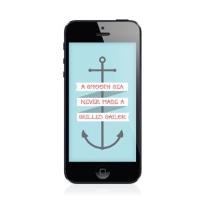 Image of A Smooth Sea | iPhone 4 & iPhone 5 Wallpaper #iphone #illustration #wallpaper
