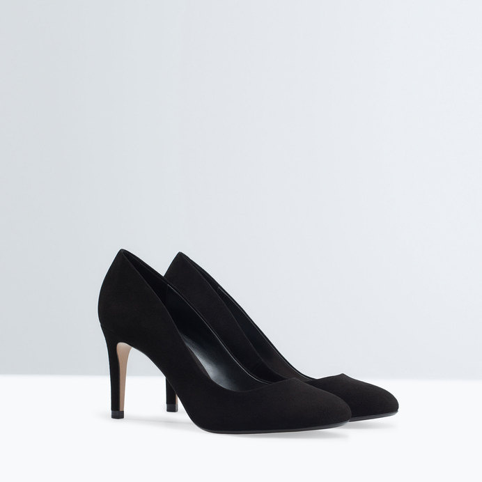 Zdjęcie 4 SKÓRZANE CZÓŁENKA NA OBCASIE z Zara #fashion