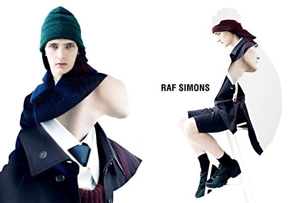 Raf-Simons-Ad.jpg 600×410 pixels #making #design #graphic #simons #image #photography #raf