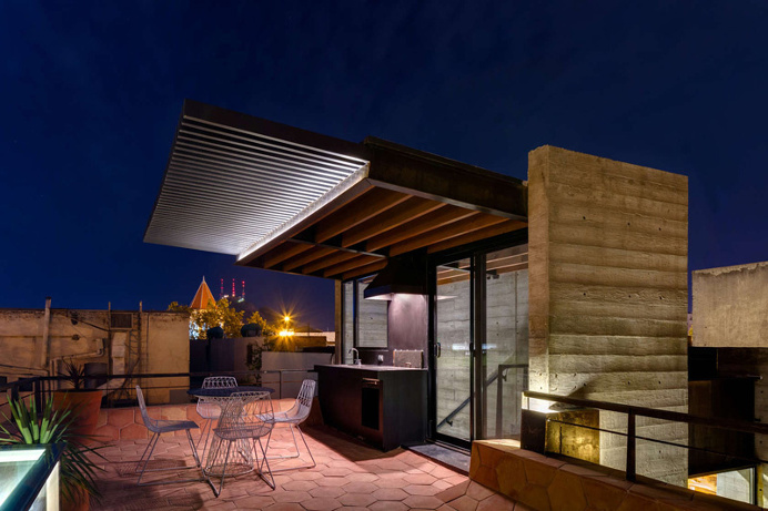 Old building converted into a family home