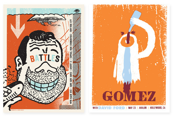 A. Micah Smith #gig #illustration #show #poster #music