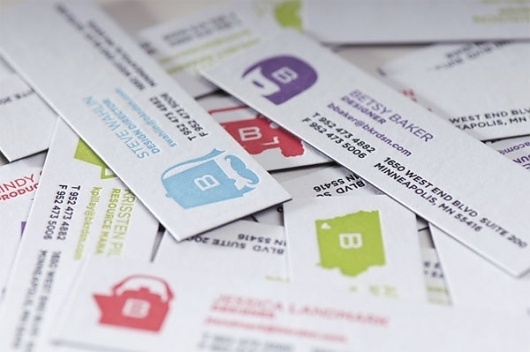 BAKER Business Card - FPO: For Print Only #card #identity #business