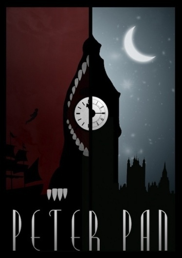 Minimalist Posters Of Disney Films | Daily Cool #design #peter #minimal #poster #pan