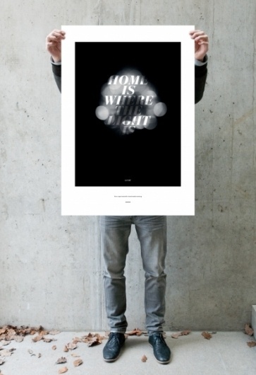 MORITZ GEMMERICH #black #poster #typography