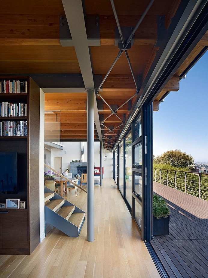 Modern Hillside Home 19