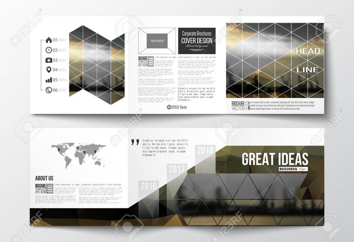 60247142-vector-set-of-tri-fold-brochures-square-design-templates-with-element-of-world-map-colorful-polygona.jpg (1300×891)