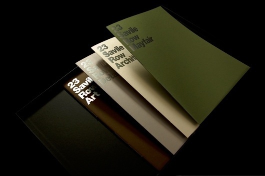 dn&co. | 23 Savile Row #print #typography