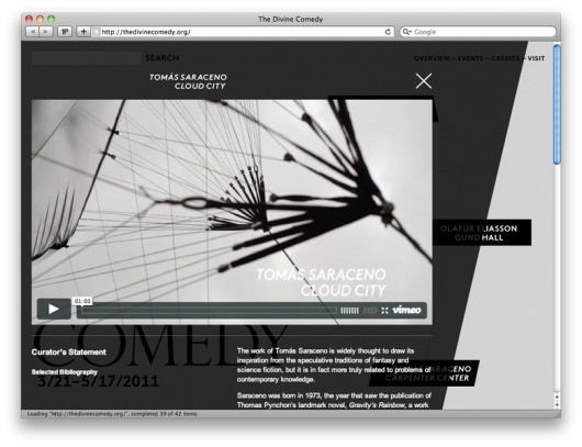 Project Projects — The Divine Comedy #website