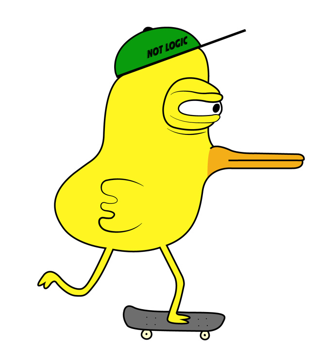 skater duck