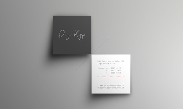Diego Koppe on Behance #card #business