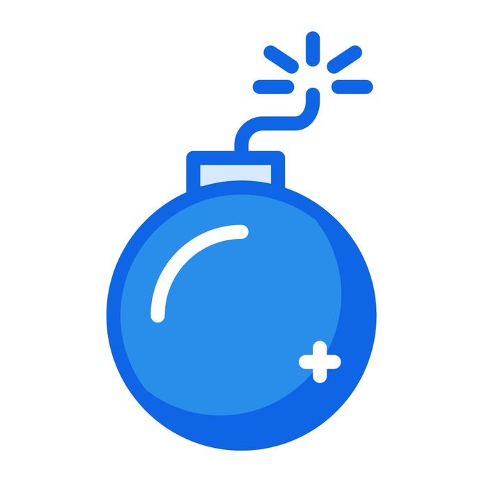 See more icon inspiration related to bomb, Tools and utensils, terrorism, detonation, miscellaneous, explosive, gaming, weapons and security on Flaticon.