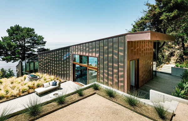 CJWHO ™ (Fall House in Big Sur, California by Fougeron...) #california #design #landscape #architecture #residence #luxury