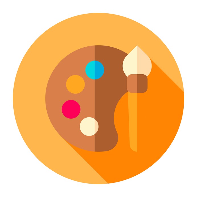 See more icon inspiration related to paint, art and design, edit tools, color palette, palette, colour, colours, artist, color, , painting, art and colors on Flaticon.