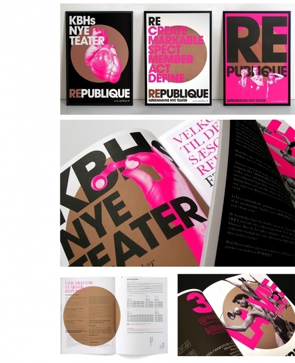Republique Theatre S1 | Scandinavian DesignLab #print #design #poster #typography
