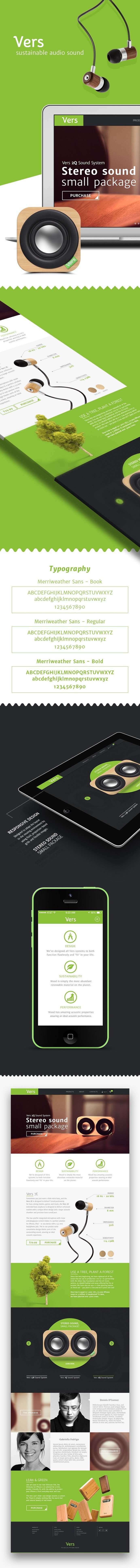 Vers Audio Website