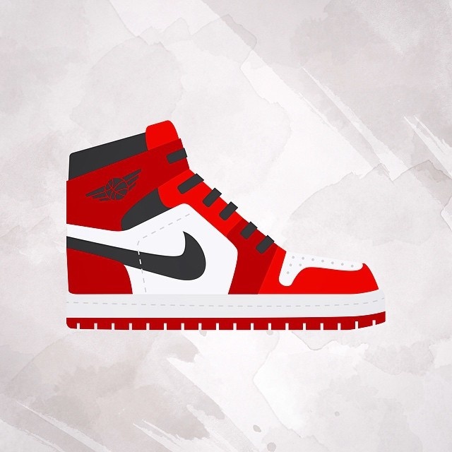 #illustration #handtype #handlettering #design #typography #type #blazers #fan #portland #Jordan1 #retro #nike #hoops #basketball #red #blac