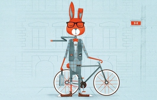 Illustration // Work // Foundry Co #illustration #rabbit