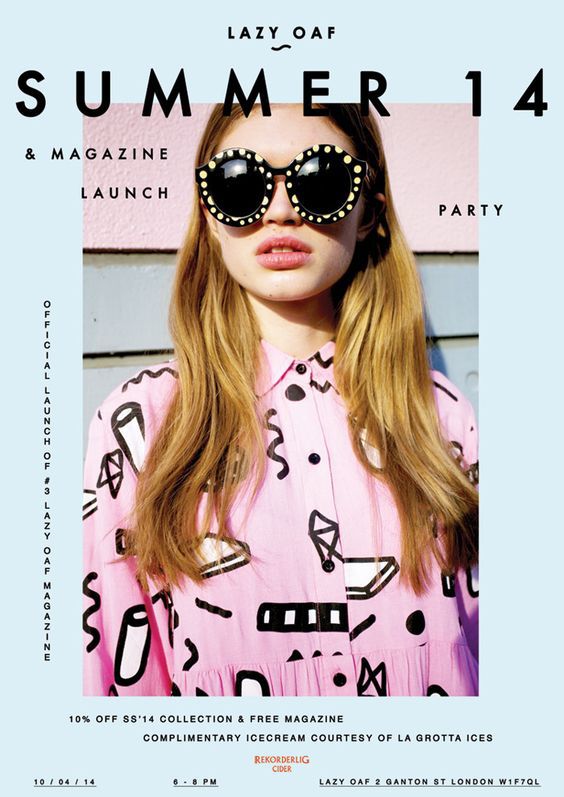 Lazy Oaf SS14 Magazine Launch