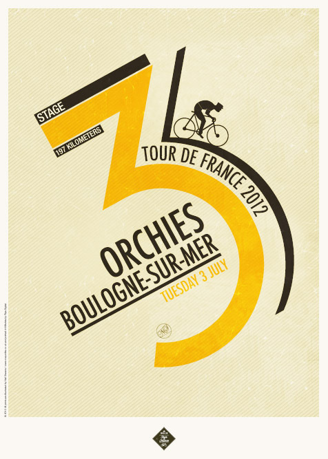 Tour de France 2012 Prints on Behance #france #bike