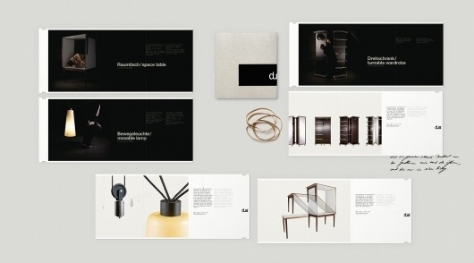 dua collection / Raffael Stüken / Büro für Grafik Design #print #booklet