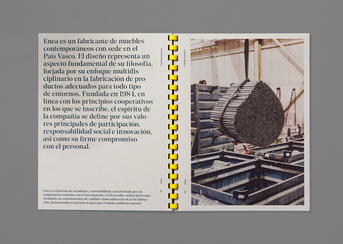 Enea's brand identity and art direction on Behance