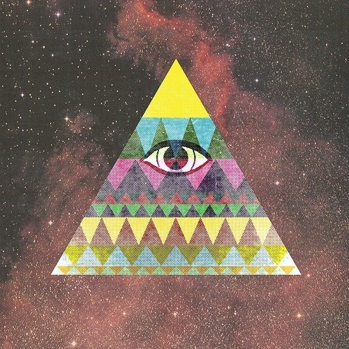 All sizes | Pyramid in Space. | Flickr - Photo Sharing! #geometry #pattern #space #eye #triangle