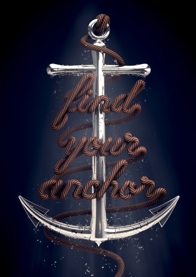 Find Your Anchor Art Print by David McLeod | Society6 #mcleood #anchor #david