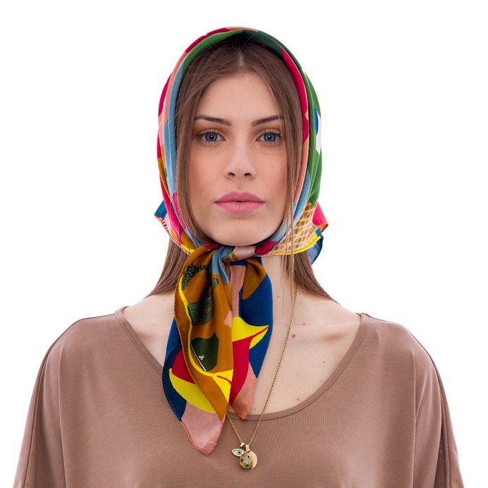 Silk Scarf Pedro by rima Lyma | MANTILITY