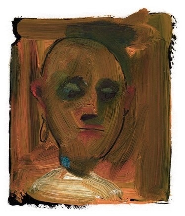 umba #small #illustration #portrait #painting #oil