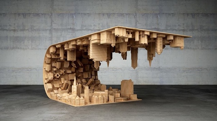 Awesome city landscape art created by Cyprus-based designer Stelios Mousarris
